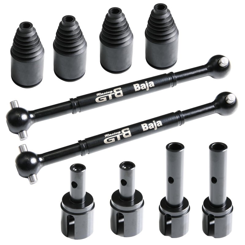 عمود دفع معدني من الفولاذ من GTBRacing يعزز عظمة الكلب مع دبوس 5 مم لسيارة 1:5 RC سيارة 1/5 HPI Baja 5B ss 5sc - Image 1